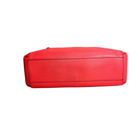 Coach 2013 Madison Christie Carryall No. K1320-29422 Red Crossbody Saffiano NWT - Picture 5 of 15